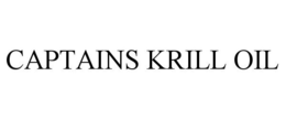 CAPTAINS KRILL OIL trademark