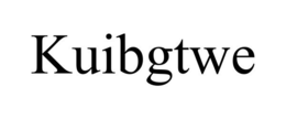 KUIBGTWE trademark