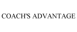 COACH'S ADVANTAGE trademark