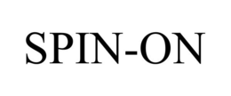 SPIN-ON trademark