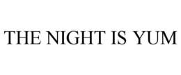 THE NIGHT IS YUM trademark