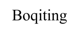 BOQITING trademark
