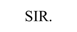 SIR. trademark
