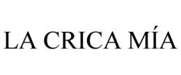 LA CRICA MÍA trademark