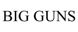 BIG GUNS trademark