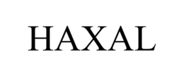 HAXAL trademark