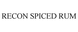 RECON SPICED RUM trademark