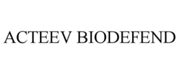 ACTEEV BIODEFEND trademark
