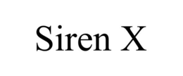 SIREN X trademark