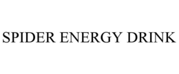 SPIDER ENERGY DRINK trademark