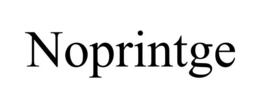 NOPRINTGE trademark