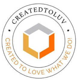 CREATEDTOLUV  CREATED TO LOVE WHAT WE DO! trademark