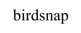 BIRDSNAP trademark