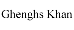 GHENGHS KHAN trademark