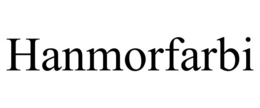 HANMORFARBI trademark