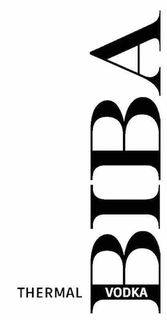 THERMAL BIBA VODKA trademark
