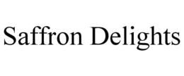 SAFFRON DELIGHTS trademark