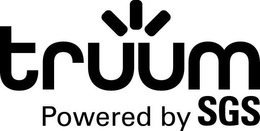 TRUUM POWERED BY SGS trademark