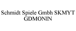 SCHMIDT SPIELE GMBH SKMYT GDMONIN trademark
