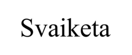 SVAIKETA trademark