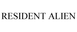 RESIDENT ALIEN trademark