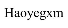 HAOYEGXM trademark