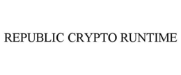 REPUBLIC CRYPTO RUNTIME trademark