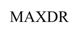 MAXDR trademark