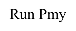 RUN PMY trademark