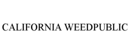CALIFORNIA WEEDPUBLIC trademark