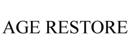 AGE RESTORE trademark