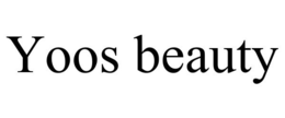YOOS BEAUTY trademark