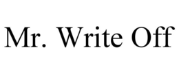 MR. WRITE OFF trademark