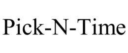 PICK-N-TIME trademark