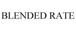 BLENDED RATE trademark