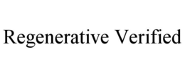 REGENERATIVE VERIFIED trademark