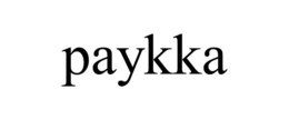 PAYKKA trademark