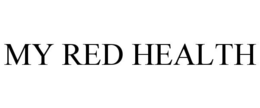 MY RED HEALTH trademark