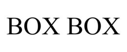 BOX BOX trademark