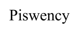 PISWENCY trademark