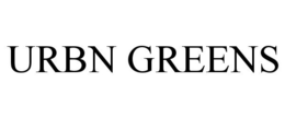 URBN GREENS trademark