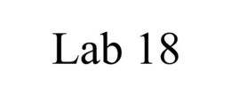 LAB 18 trademark