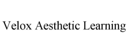 VELOX AESTHETIC LEARNING trademark