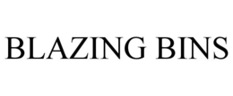 BLAZING BINS trademark