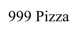 999 PIZZA trademark