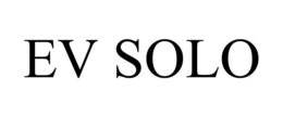 EV SOLO trademark