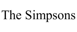 THE SIMPSONS trademark
