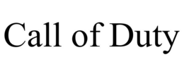 CALL OF DUTY trademark