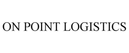 ON POINT LOGISTICS trademark