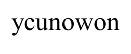 YCUNOWON trademark